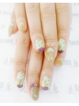 ネイリシャス(NAILICIOUS)/絶妙トーンの秋ネイル☆