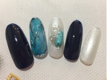 ネイルサロン リリオ(Nail Salon Ririo)/ターコイズネイル