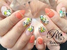 ロココ ラブリヤ ネイル 岡崎店(Rococo Lovelya Nail)/フラワーアートネイル