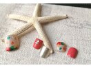 押花フットネイル10910円