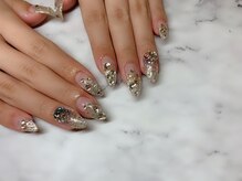 エトワール 中川中島店(Etoile)/ラメグラストーンネイル