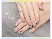 センシー ネイル スタジオ(Sensy Nail Studio)/ワンカラー+ストーン付け放題
