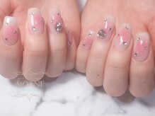 モアニヒロオ 広尾駅前店(MOANI Hiroo)/チーク×ビジュー　パラジェル