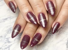 ヘアーアンドネイル ルシア(Hair&Nail Lucia)/マットコートフレンチネイル！
