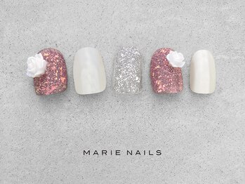マリーネイルズ 表参道店(MARIE NAILS)/定額¥7,000 シンプル 0213d
