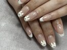 フレンチリボンパーツネイル