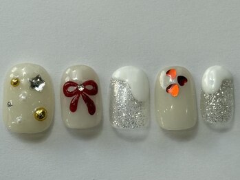 ネイルメゾン 天神店(NAIL MAISON)/クリスマスハートシロップ¥7800