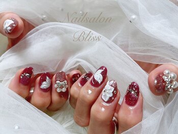 ネイルサロンブリス(nail salon Bliss)の写真/パラジェルは自爪を削らずにネイルを楽しめる!傷ませたくない方に◎【選べる定額★トレンドアートコース】
