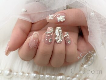 ちゅるちゅるガーリーネイル