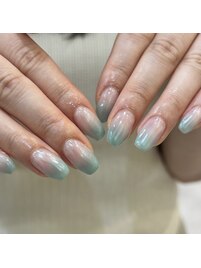 グラデーション×ミラー