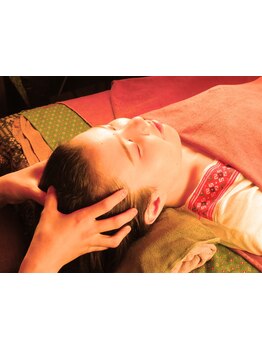 ヘッドスパで癒されたい