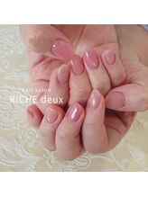 リッシュ ドゥ(RICHE deux)/ちゅるんピンクネイル