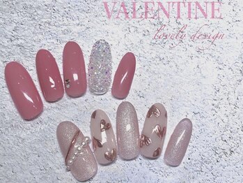 サロン ド サイタン(SALON de SAITAN)/バレンタインネイル