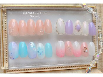 ブルーデイジー(Blue daisy)/過去の定額アートコース