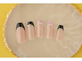フレンチツイードネイル＆パール
