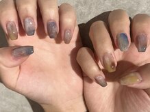 フレイムス アイラッシュ アンド ネイル(FRAMES)の雰囲気（自爪負担が少ないパラジェルで手描きアートネイル/フットネイル!）