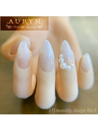 1月限定monthly &nbsp;design No,1