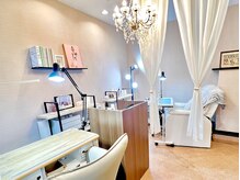 アマネラ(Amanera)の雰囲気(落ち着いた店内でゆったりリラックスしてネイルをお楽しみ下さい)