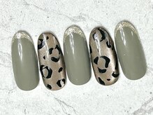 スリール(Sourire)/ヒョウ柄ネイル