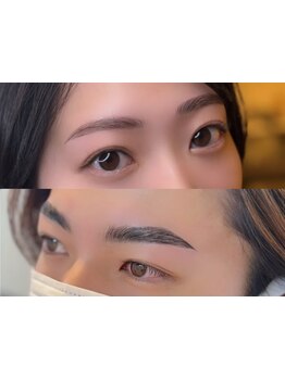アイブロウメニューがあるサロン