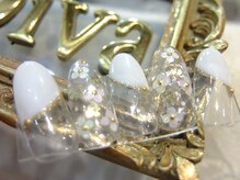 ネイルサロン ディーバ ギンザ(Nail salon Diva GINZA)/シンプルホロフラワー