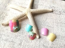 エルモ グラン(Elmo Glan)/チェックネイル　9520円