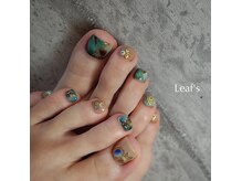 リーフズネイル(Leaf's nail)の雰囲気（FOOTネイル＊繊細なアートもお任せください♪）