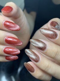 アシメマグネットネイル