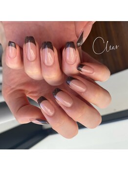クリア(Clear)/ブラウンフレンチ