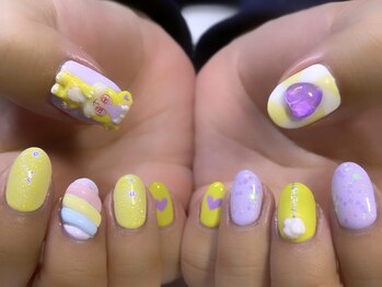 リバティ(liberty)/キャラクター3Dネイル