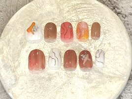 マット×くすみカラー