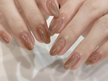 エルネイル バイ ファースト(el.NAIL by1st)の写真/自爪を削らない爪に優しいパラジェル使用★お仕事や家事で派手なネイルが出来ない方にも◎定額メニューあり