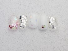 ディー ネイル アイラッシュ ヤバ(DEE nail×eyelash yaba)/A-58 90分アートフリー