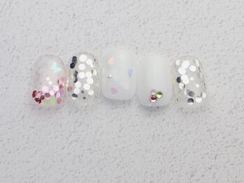 ディー ネイル アイラッシュ ヤバ(DEE nail×eyelash yaba)/A-58 90分アートフリー