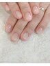クリアネイル2,800円　※PayPay使用不可