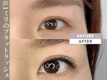 アイデンティティ 京都北大路(EYE DENTITY)/【細めのフラットラッシュ】