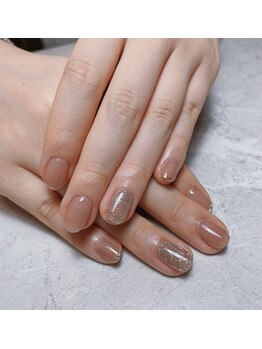 ユニセックスサロン アンシェル(UNISEXSALON UNCHEL)/シンプルネイル/オフィスネイル