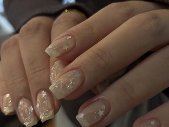 アイネイルズ 渋谷店(I nails)/【Karin.m】ぷっくりホログラム