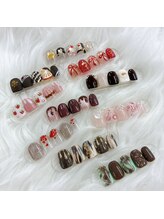 ネイルサロン レクラン(Nail Salon L'ecrin)/バレンタインデザイン★