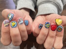 キャラクターネイル