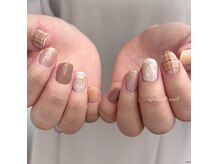 アプリコットネイル (apricot nail)の雰囲気（秋nail//お任せdesign、画像のお持込みもOK◎無料駐車場完備）
