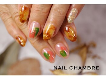 ネイル シャンブル(nail CHAMBRE)/塗りかけネイル