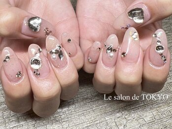 サロンド トウキョウ(Le salon de TOKYO)/華やか☆上品☆オルチャンネイル