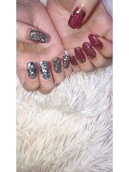 メイネイル(m.ei.nail)/アシンメトリー フラッシュ