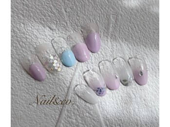 ネイルアンドコー (Nail&co.)/サンプルアートシンプル　5390円