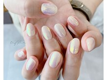 ネイルサロン ティフィン(tiffin)/～オーロラ１colorネイル～
