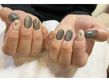 スパフーラ(Spa HULA)/カッコいいお正月ネイル