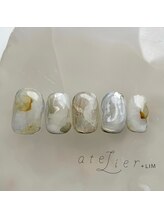 アトリエ プラス リム(atelier +LIM)/卒業式ネイル