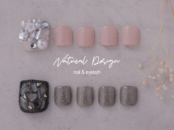 ナチュラルデザイン 品川本店(Natural Design)/アート2本込フット¥7800/本田