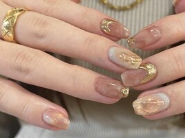 【Yuki.f】ブラウンピンク